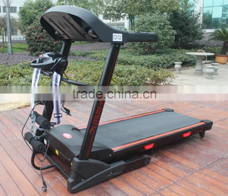 New fitness treadmill healthy equipment with 7 inch touch screen factory directly with wholeslae price