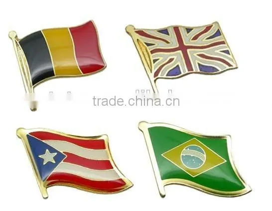 Friendship Custom Flag Lapel Pins