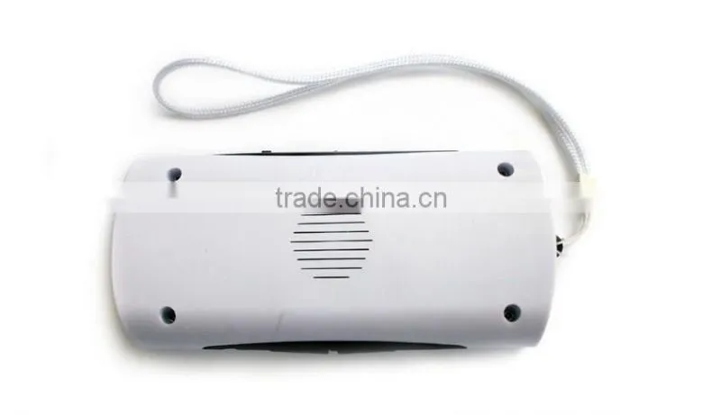 New Arrival solar power bank charger led torch light portable power bank solar