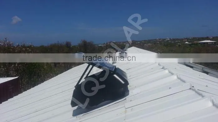Roof-Mounted Solar attic fan 20W