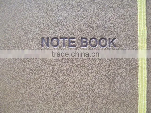 5X8 PVC/leather cover hardcover notebook