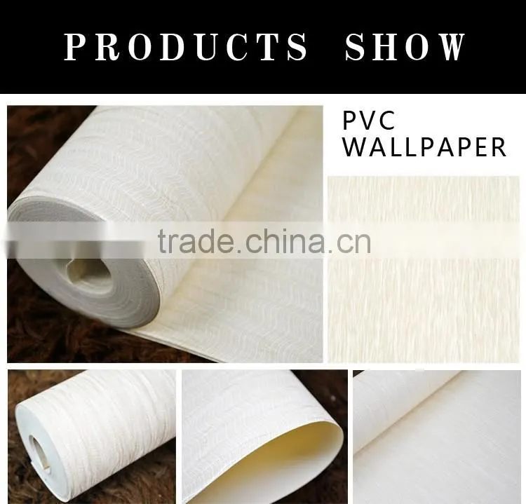 China wholesales pvc wallpaper for hotels