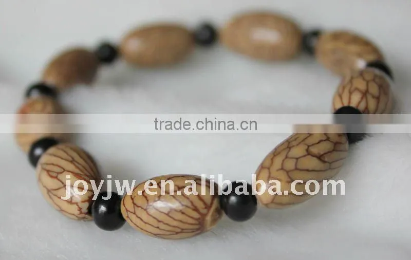 wood jesus bracelet