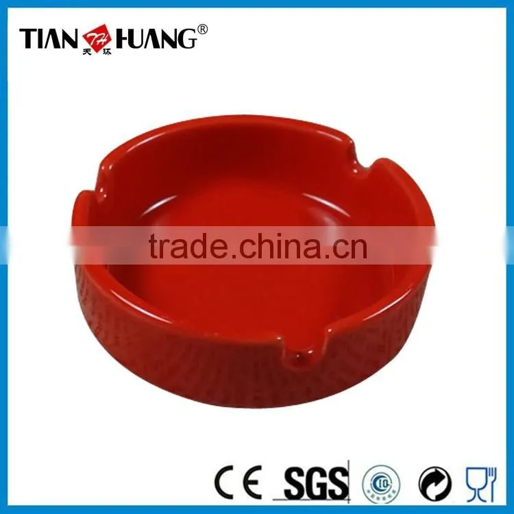 Wholesale Classical Round Ceramic Ashtray
