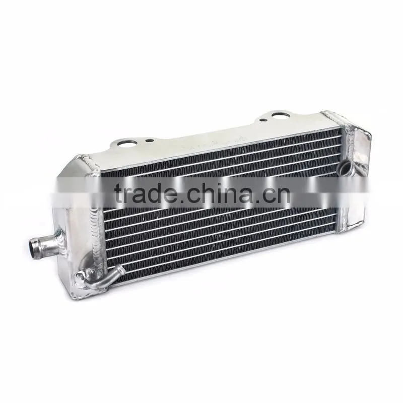 CNC aluminum motorcycle radiator with high heat transfer for dirt bike