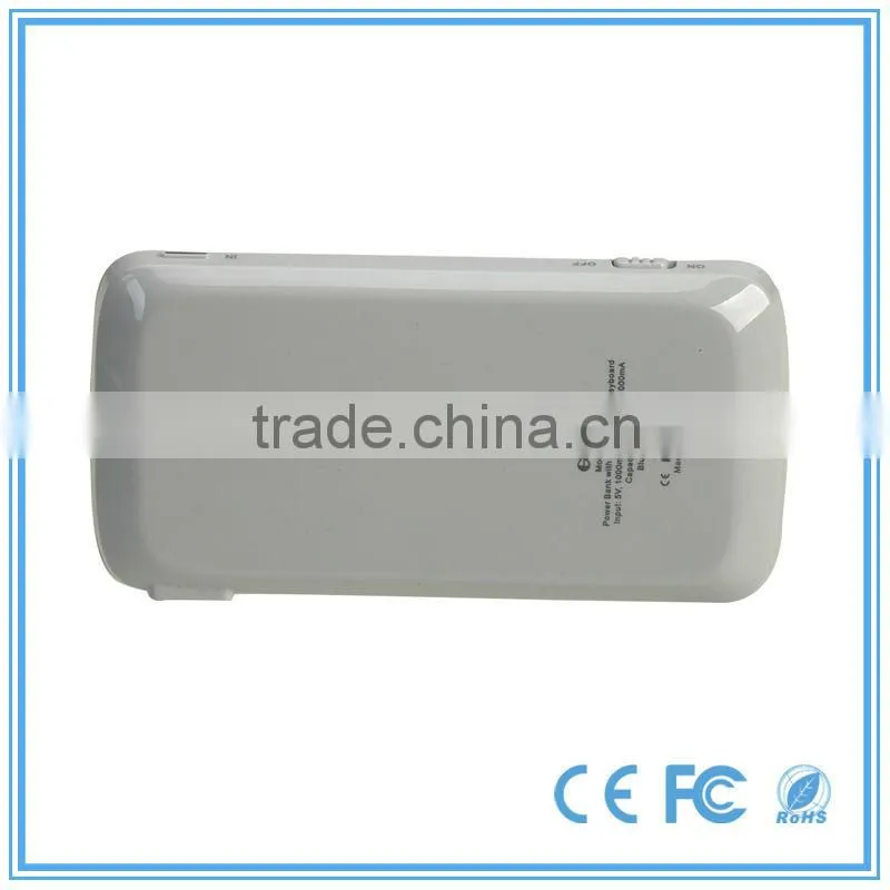 Best selling power bank plastic silicone keyboard for samsung galaxy note 10.1
