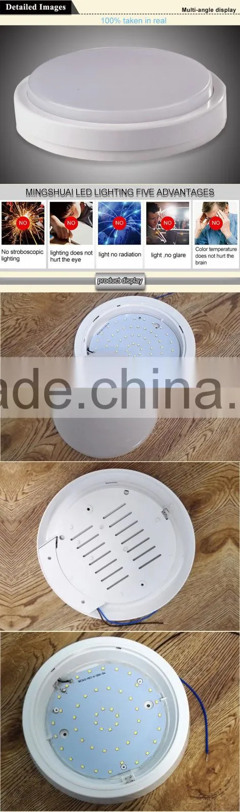 led recessed ceiling light IP65 square ceiling light 18w 24w 175-240v CE ROHS CB certificate