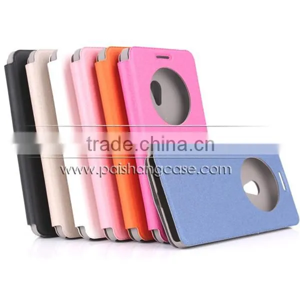 5 inch folio leather case for ASUS Zenfone 5