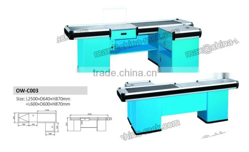 Automatic Electric Checkout Counter for Supermarket
