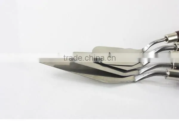 wood handle metal palette knife