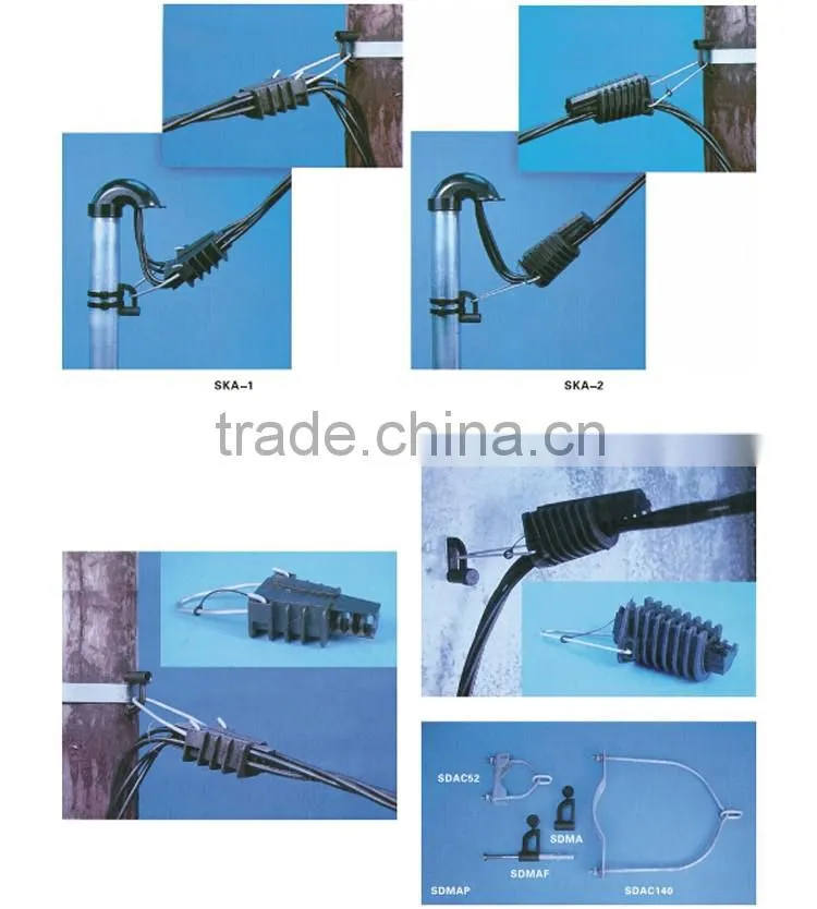 SMICO Made In China Aerial Anchoring Insulation Strain Clamp