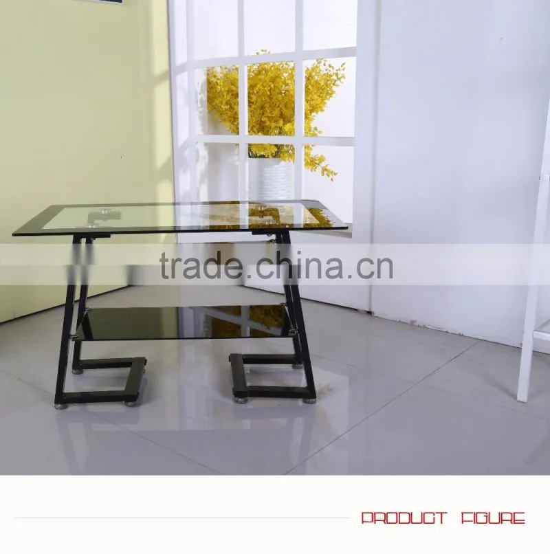 Cheap tempered glass TV stand model