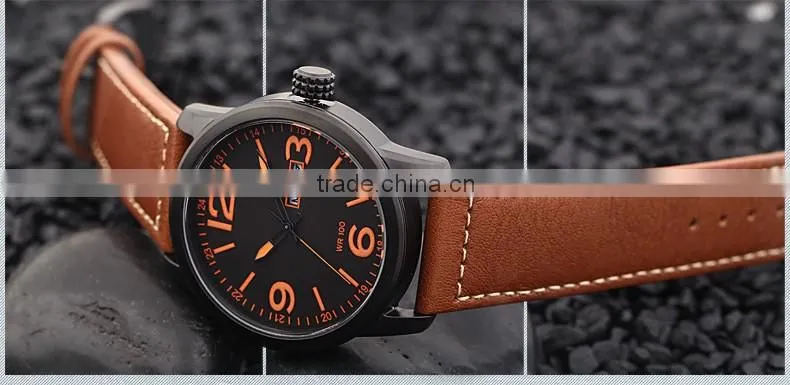 Alibaba China Wholesale Hot Design Men Women Leather Watch brand your own watches