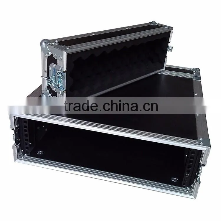 China Factory Rolling Aluminium blue dj table flight case