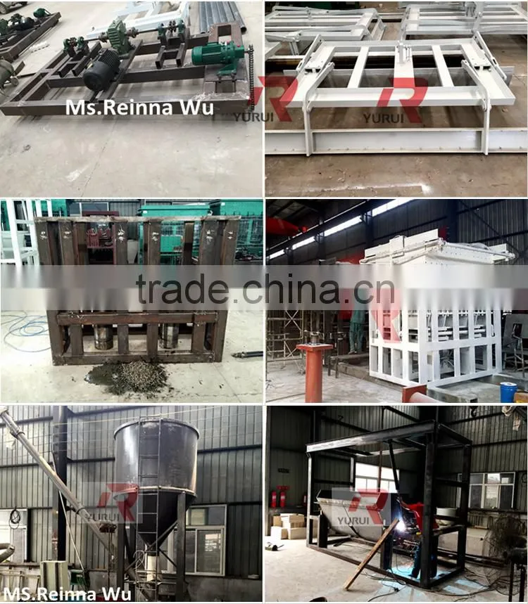 JH-GBL 20,000~300,000sqm gypsum block construction machine line /gypsum block production line