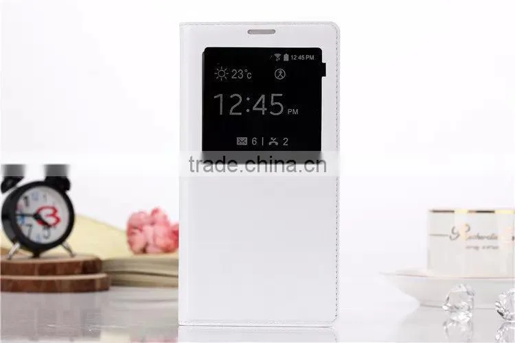 high quality leather cellphone case for samsung note 4, wholesale for samsung galaxy note 4 leather case