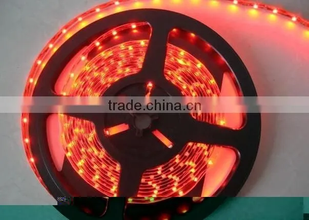 12V/24v 3528SMD 4.8W 5M CE Standard red color IP65 LED Strips
