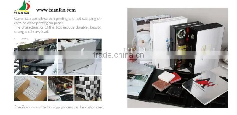 PX002 aluminum granite sample box / suitcase / sample box