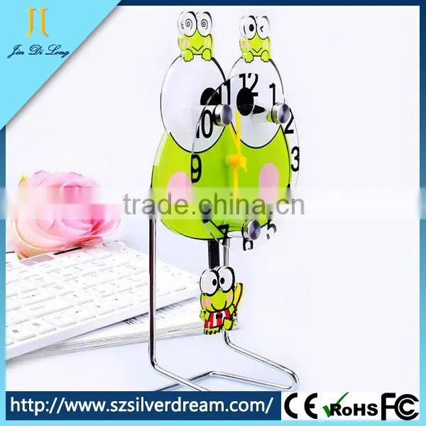 Cartoon digital frog cartoon desk table clock