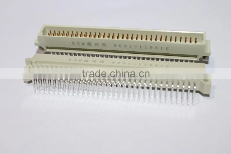 DIN 41612 3 row 96 pin right angle male type