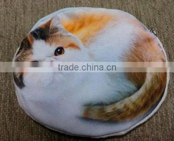 Hot Selling Lovely Cat-people Fabrics Unisex Coin Wallet Wholesale ZTCW-0031