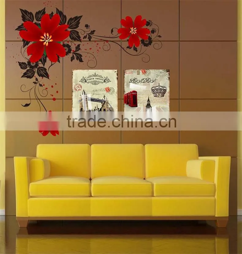 wholesale house painting with canvas printing of decoration home for hotel