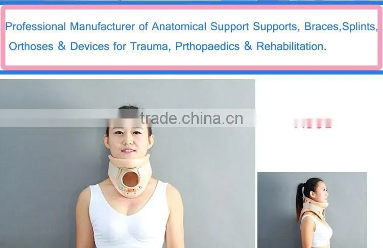 2016 ABIS medical use adjustable cervical neck soft collar new kind neck support