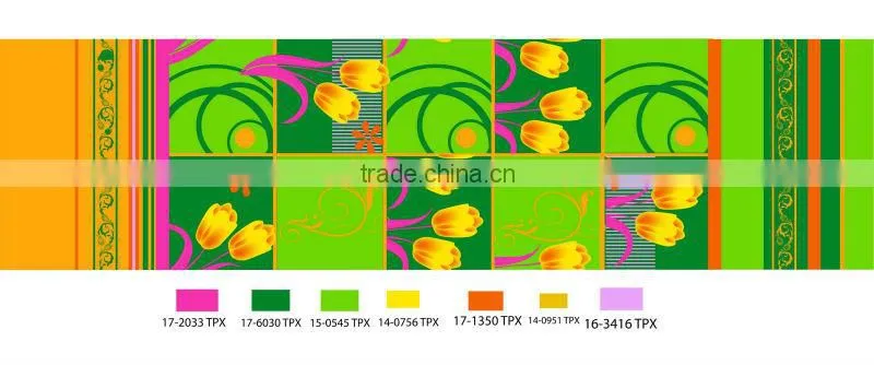pigment print fabric for bedding for Mexico