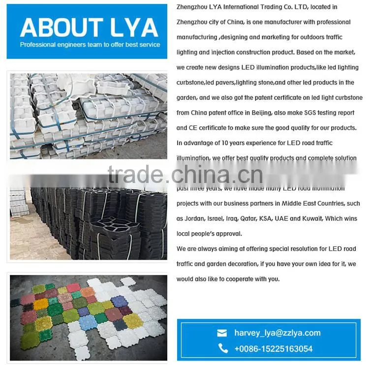Durable long life best sale plastic mold for interlocking brick