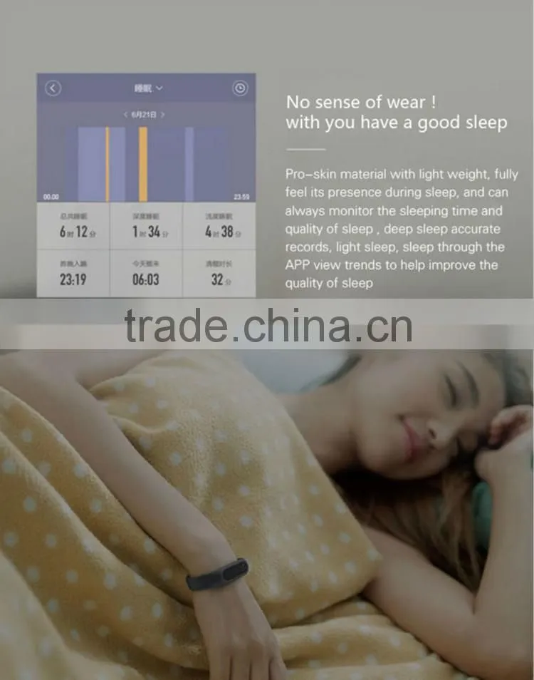 Original Xiaomi Mi Band 2 Heart Rate Monitor Smart Wristband