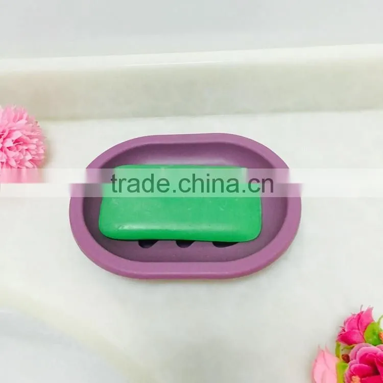 Purple colour wholesale plastic soap dish