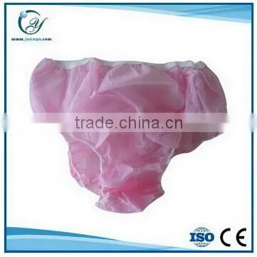 Cheap hot sale non woven disposable panties for women