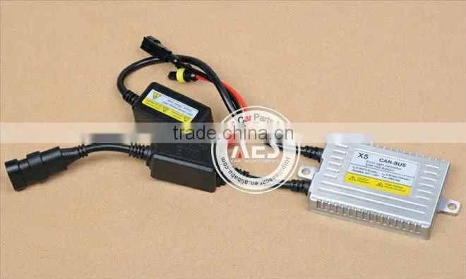 Hot Sale Warranty Car Accessory Lighting HID Xenon Slim Ballast 35w 55w 75w