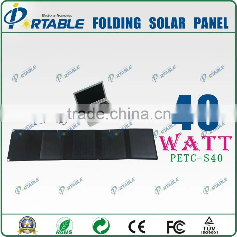 portable solar panel charger 5V ~ 18V