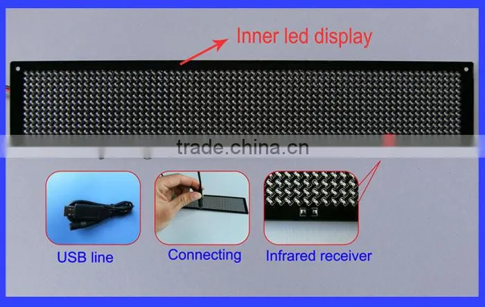 2014 New Pizza Oven Used Led Scrolling Advertising Box