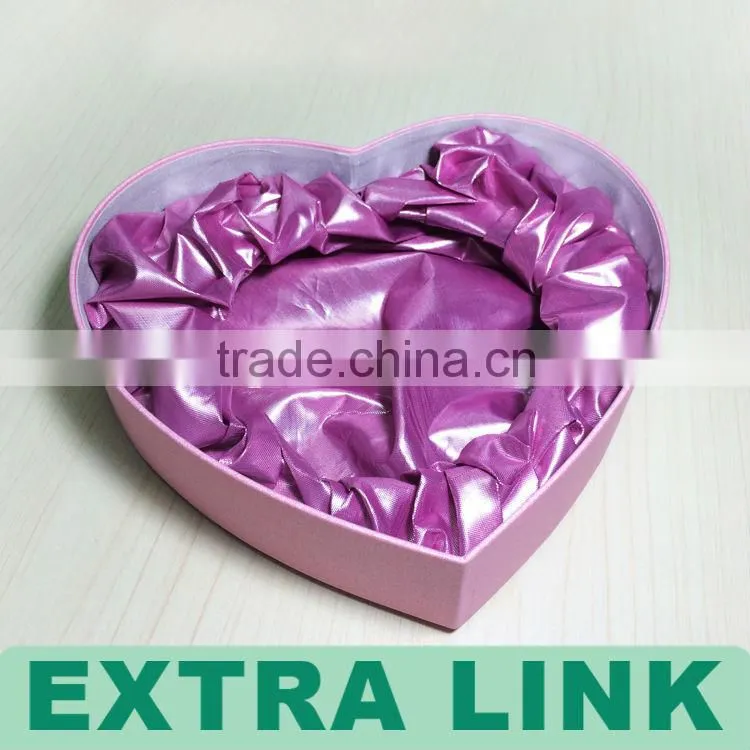 Customized Logo Printed Heart shape Bra Gift Box Packaging Wholesale