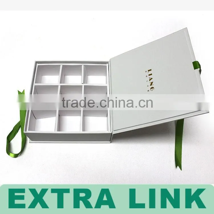 High End Rigid Cardboard Plastic Or Paper Tray Insert Chocolate Box