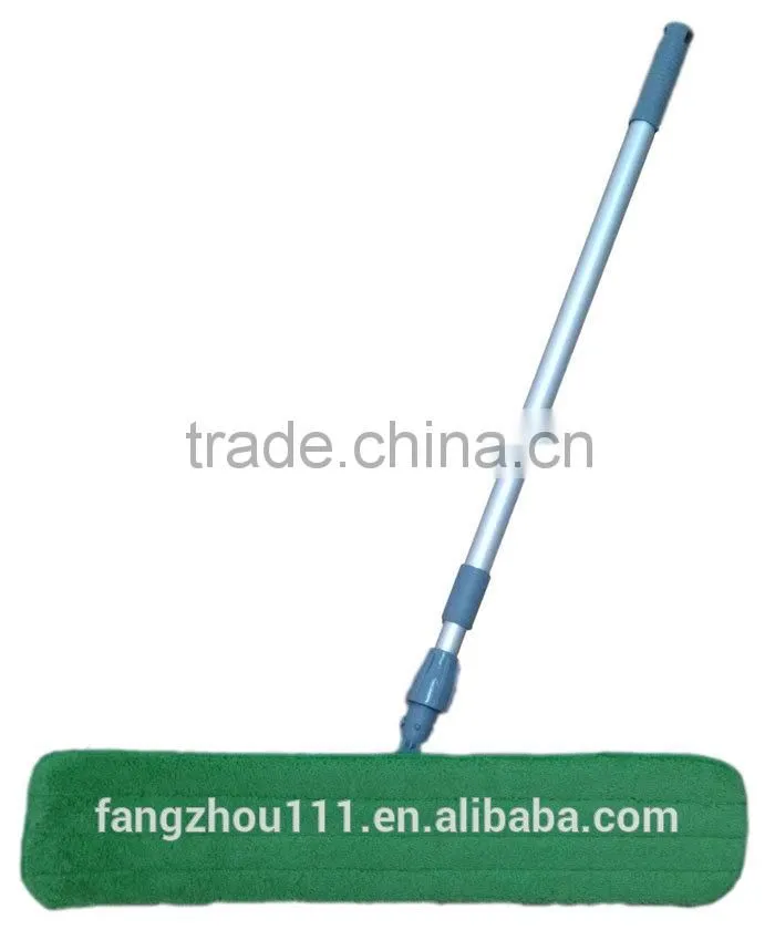 microfibere mop with telescopic aluminium handle