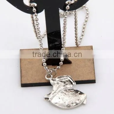 personalized soocer letter hand stamped charm necklace,fashion inspired sports necklace