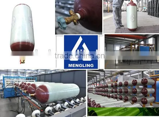 CNG convex bottom hydraulic gasy clinder for automobile
