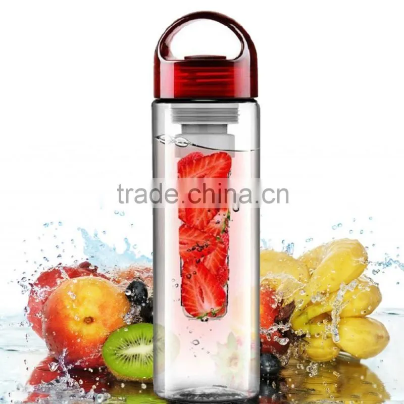 2016 Hot Sale Fruit Infuser Water Bottle/Tritan water bottle/water infuser bottle