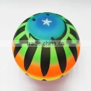 Latest Design Rainbow PVC Toy Ball 20cm $1.0