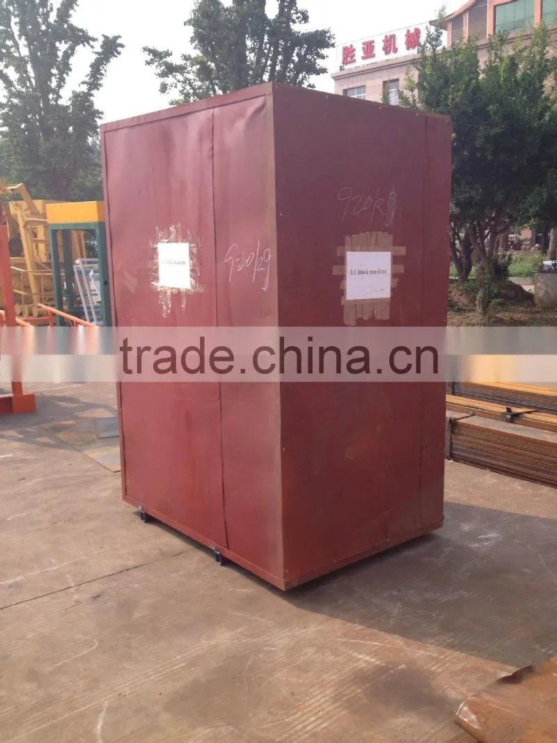 Fully auotmatic/semi auto Interlocking brick making machine SY1-10/2-10 with 1/2 pcs one time