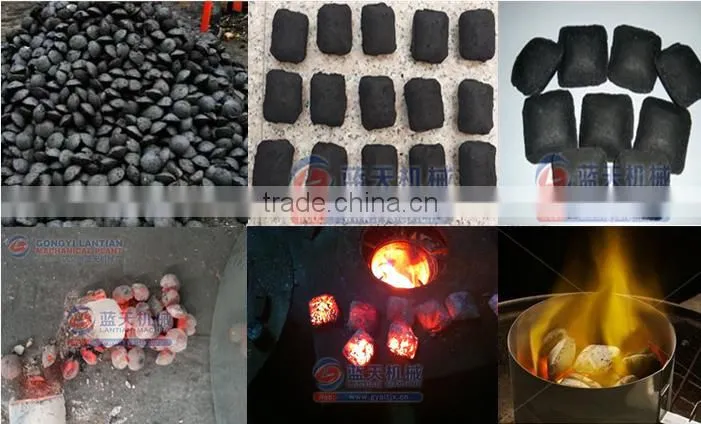 High Reputation BBQ And Shisha Charcoal Briquette Making Machine