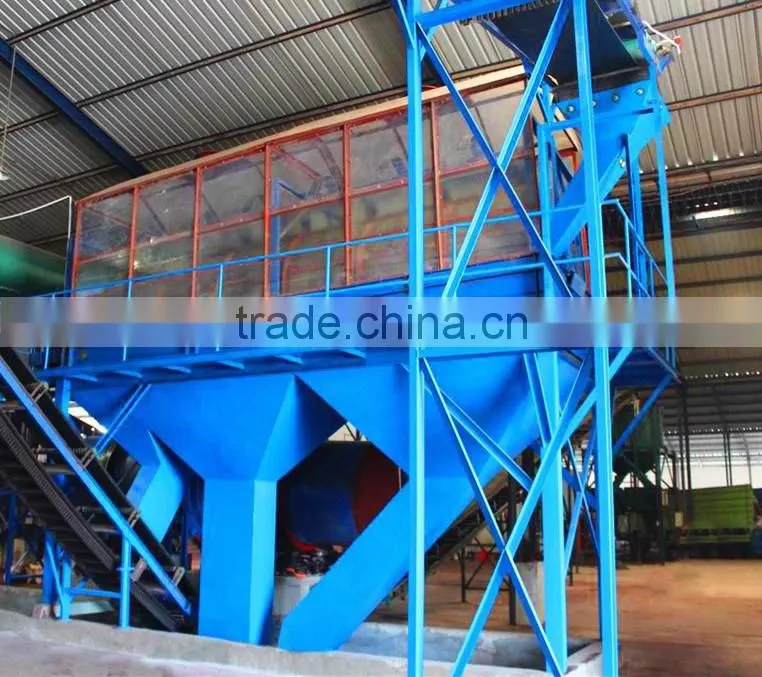 Chemical compound fertilizer production line