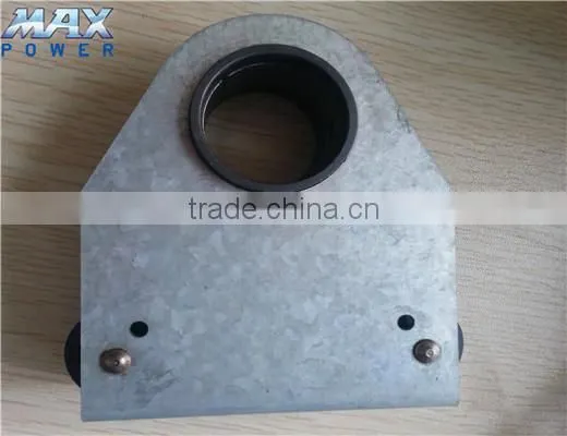 Curved tooth rack and pinion set for greenhouse