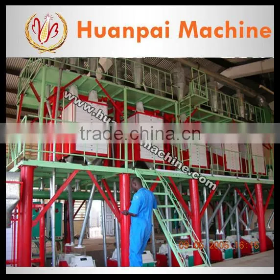 Factory supply 50ton wheat flour mill with auto control