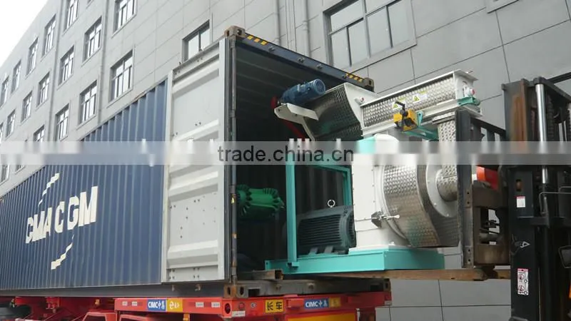 Small vertical ring die pellet machine with 800- 1000kg an hour productivity