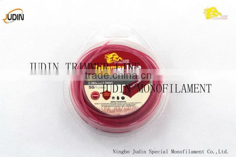 Brush Cutter Parts Professional Grade Blister Packing Nylon Trimmer Line