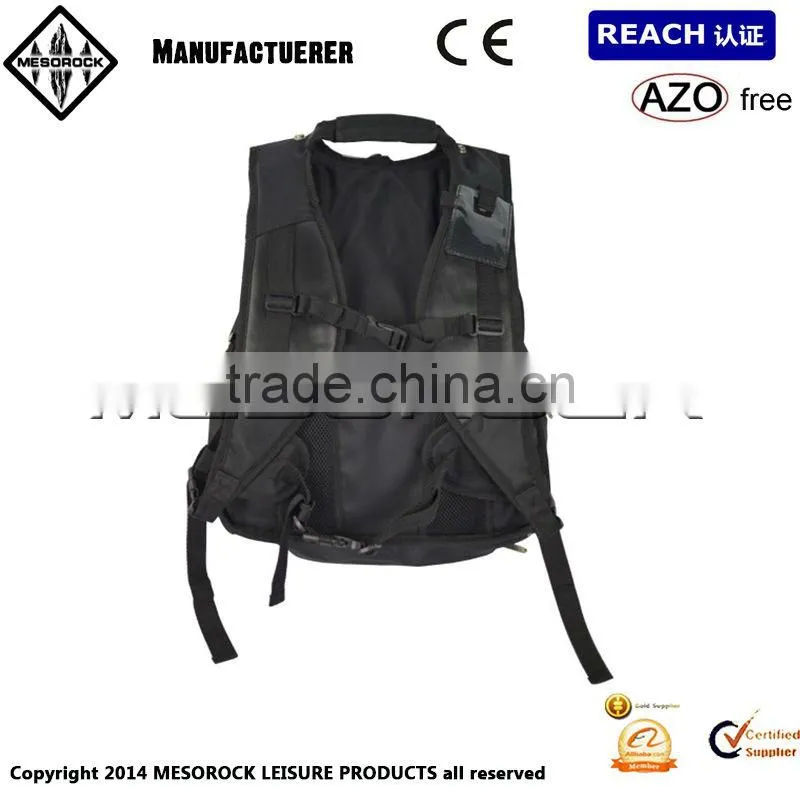 black waterproof Motorcycle Backpack, all weather motorcycle helmet backpack